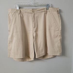 Khaki uniform shorts Size 24 women
